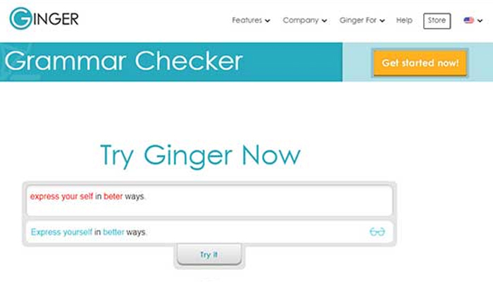 Ginger - Phần mềm sửa lỗi ngữ pháp tiếng Anh miễn phí