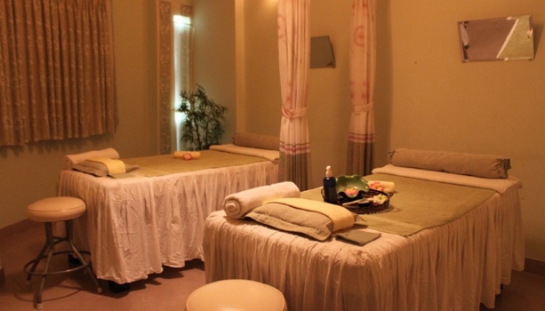 không gian yên tĩnh tại spa massage