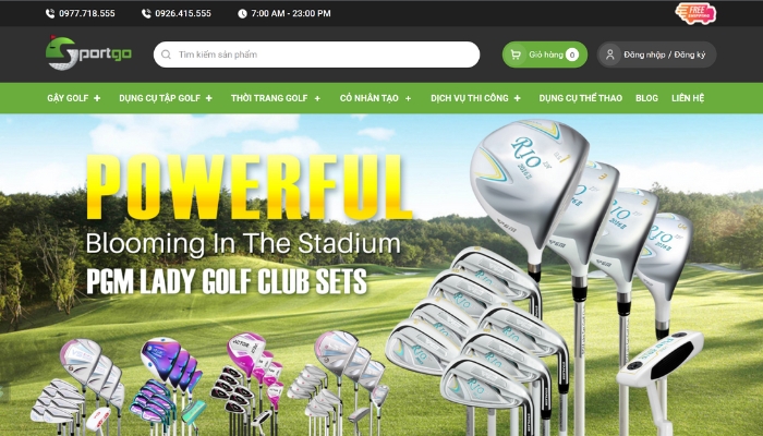 SportGo - Cửa hàng golf chính hãng