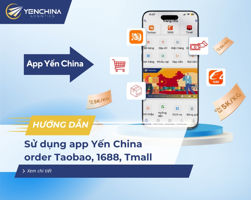 Đơn vị mua hàng, thanh toán hộ Yến China