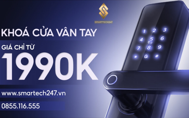 đơn vị cung cấp khóa điện tử Smarttech247