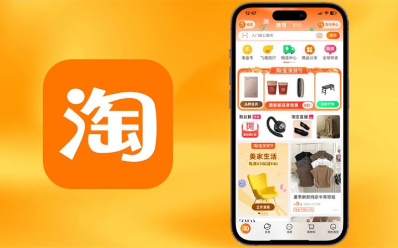 cách tìm kiếm sản phẩm trên Taobao