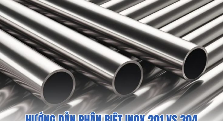 phân biệt inox 304 và 201