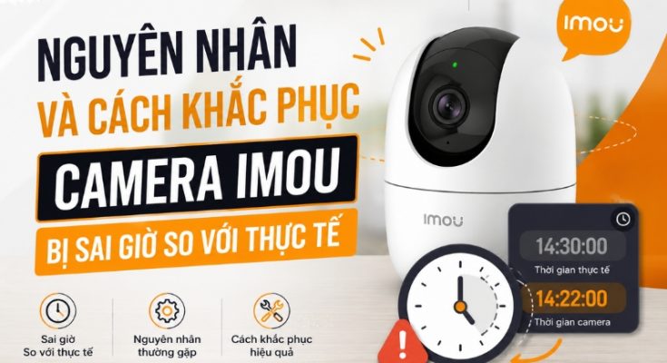 camera imou bị sai giờ