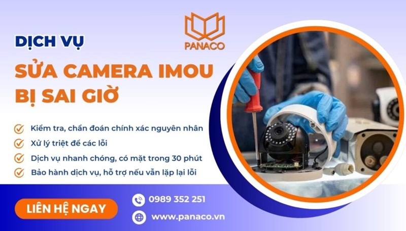 dịch vụ sửa chữa camera imou