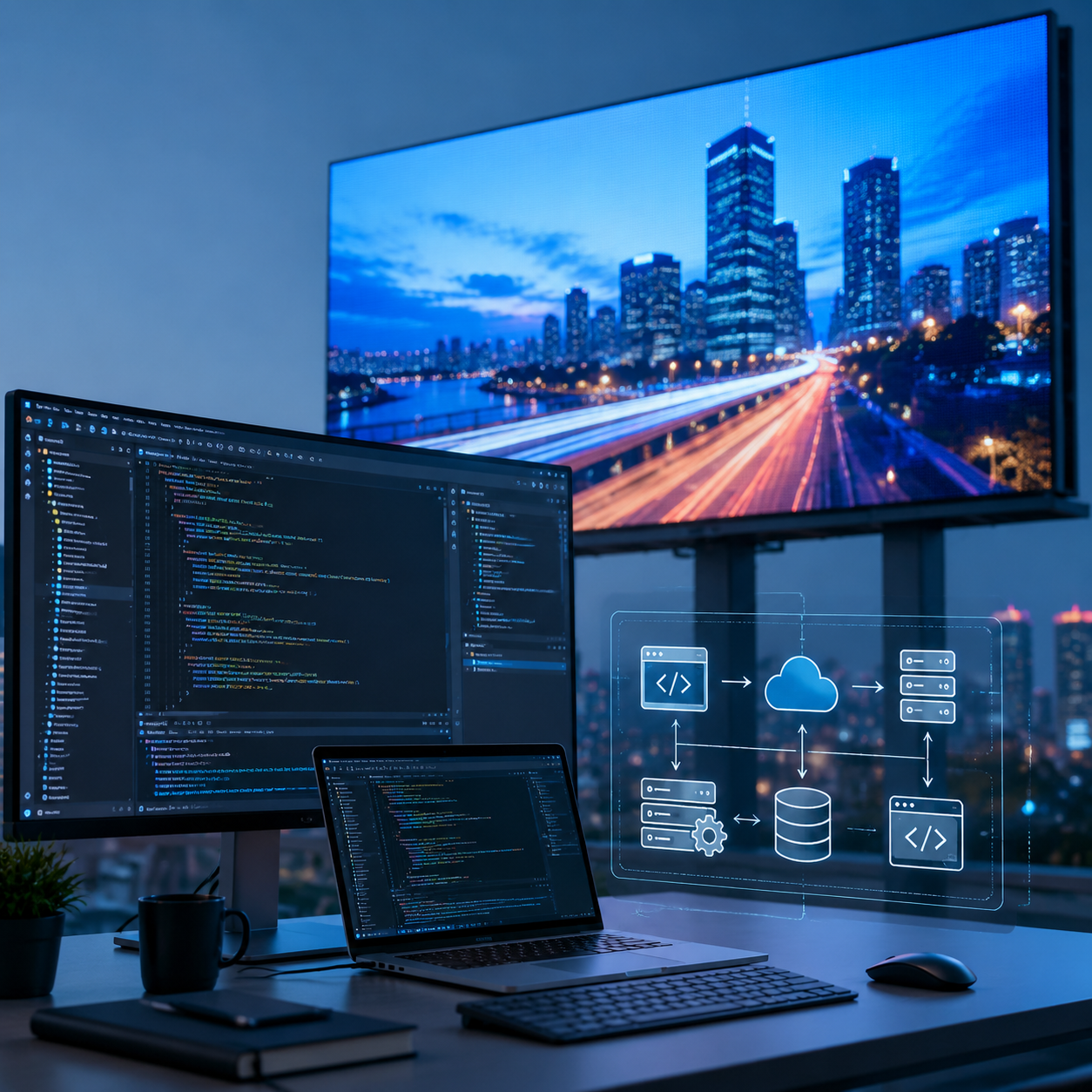 Đằng sau màn hình LED ngoài trời: kiến trúc phần mềm
