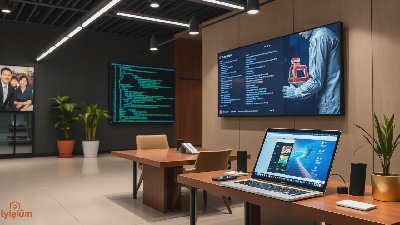 Digital signage: hệ thống phần mềm đứng sau tấm biển hiển thị