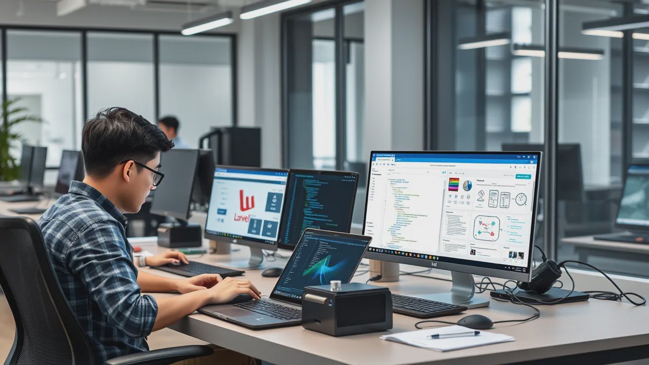 1. MONA Media: phát triển website Laravel theo yêu cầu